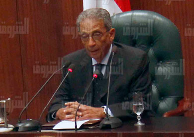 عمرو موسى، رئيس لجنة الخمسين لتعديل الدستور، والأمين العام السابق لجامعة الدول العربية